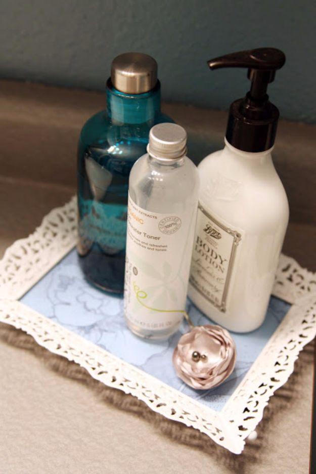 Vanity Tray, a picture frame project worth trying this season and a nice change of pace from something bought off the shelf
