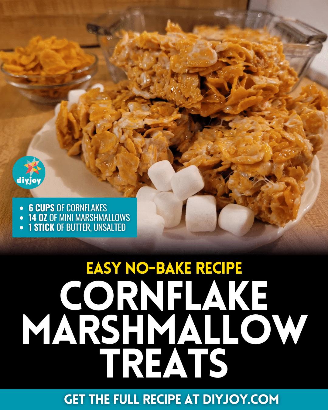 Easy Cornflake Marshmallow Treats Recipe
