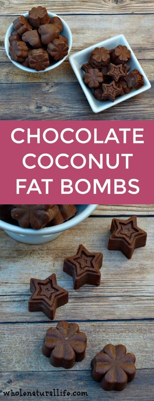 Keto Fat Bombs and Best Ketogenic Recipe Ideas to Make At Home - Chocolate Coconut Fat Bombs - Easy Recipes With Peanut Butter, Cream Cheese, Chocolate, Coconut Oil, Coffee low car