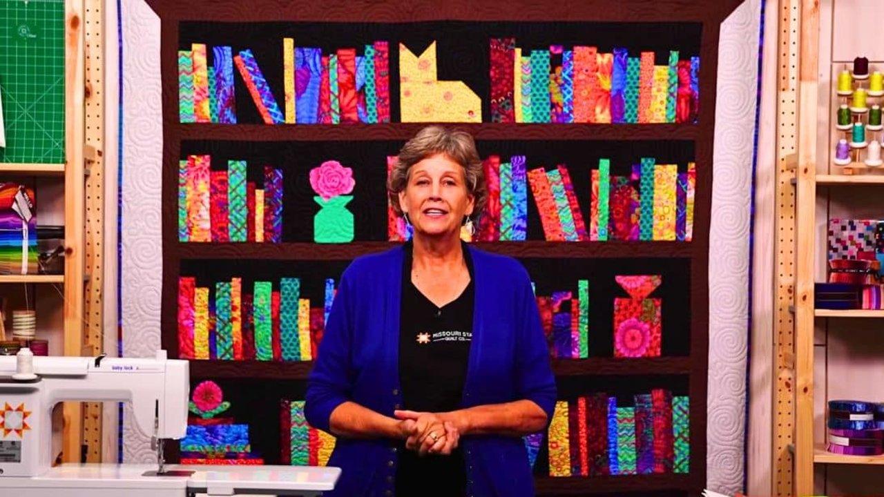 Jenny Doan’s Easy Book Quilt Tutorial