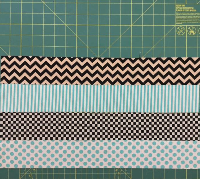 How to Make Jelly Roll Doubly Striped Quilt Block