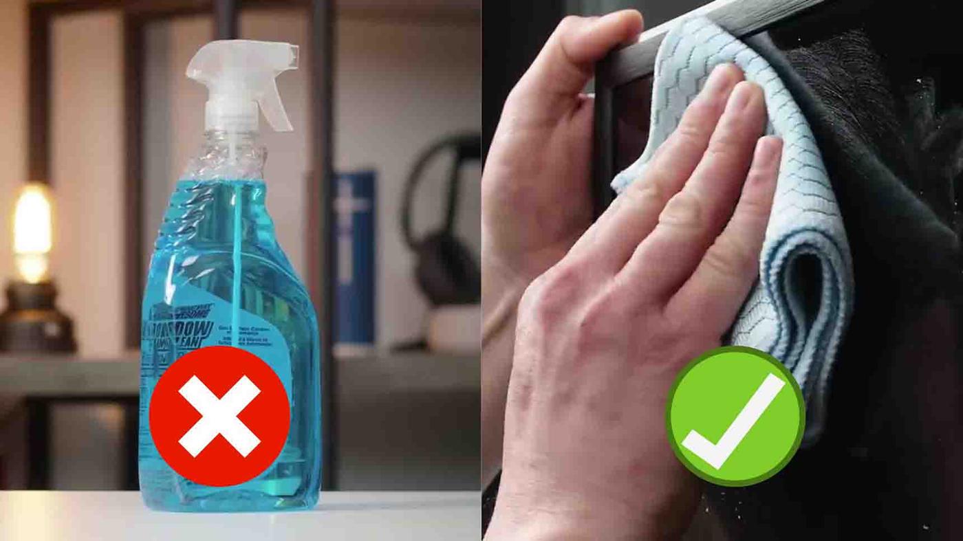 How To Clean A TV Screen The Right Way