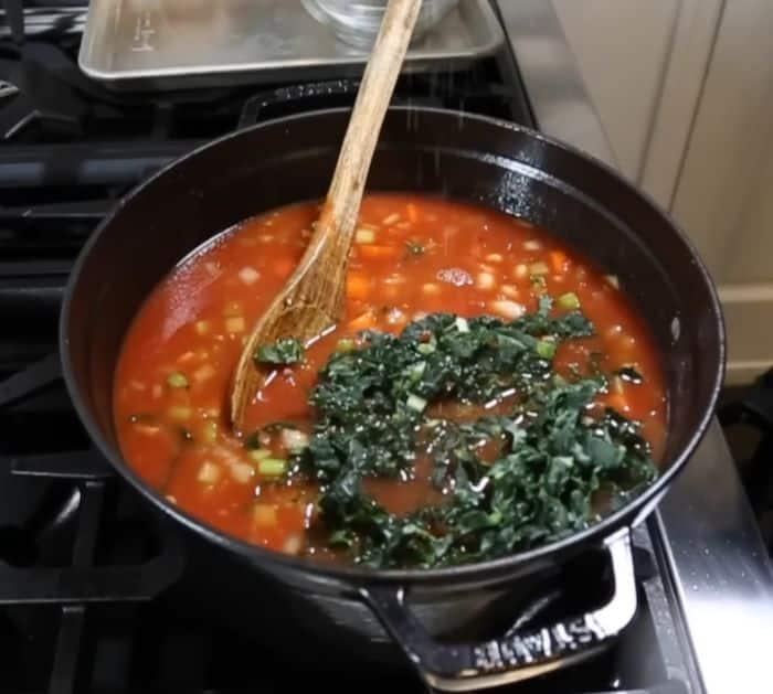 Easy Classic Minestrone Soup Recipe Ingredients