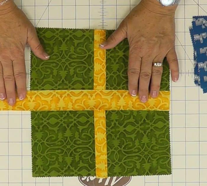 Sewing the Present Quilt Block