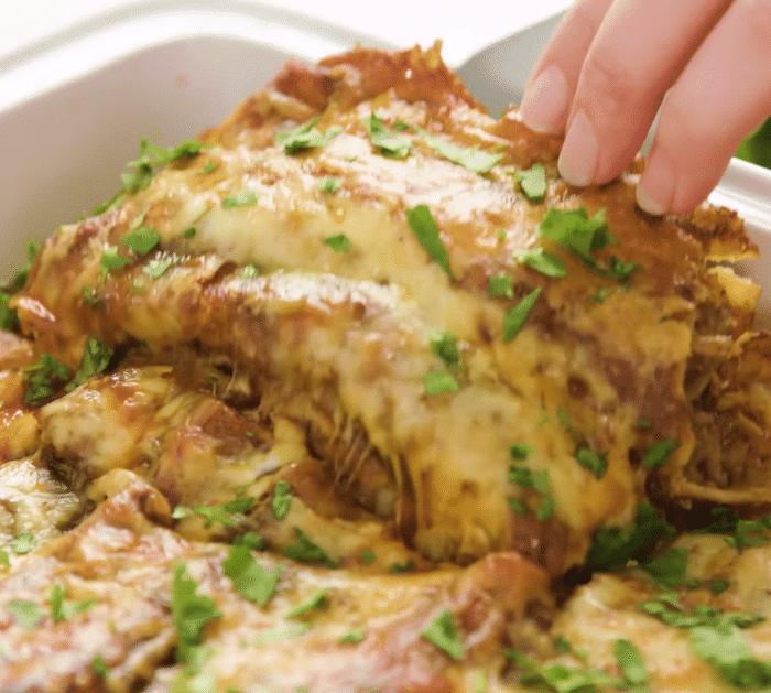 Easy Beef Enchiladas Recipe
