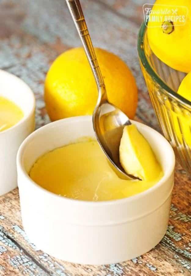 Instant Pot Desserts - Instant Pot Lemon Custard Cups - Easy Dessert Ideas to Make in Your Instant Pot - Quick Cheesecake, Brownies, Cake - Healthy Idea With Fruit, Gluten Free