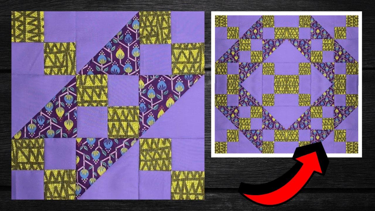 Easy Jacob’s Ladder Quilt Block Tutorial