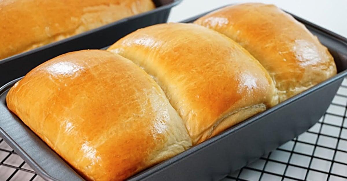 Homemade Milk Bread Loaf Recipe