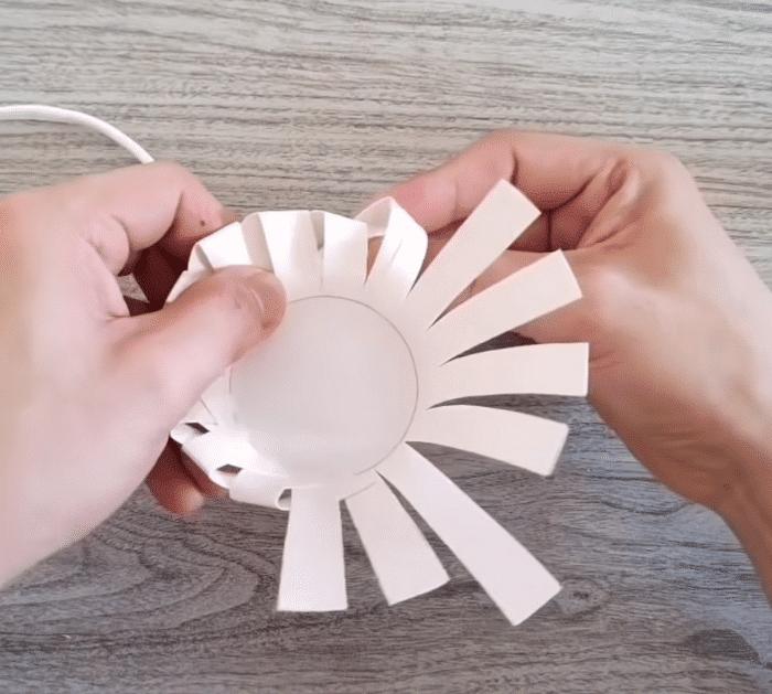DIY Basket From Paper Cup Instructions