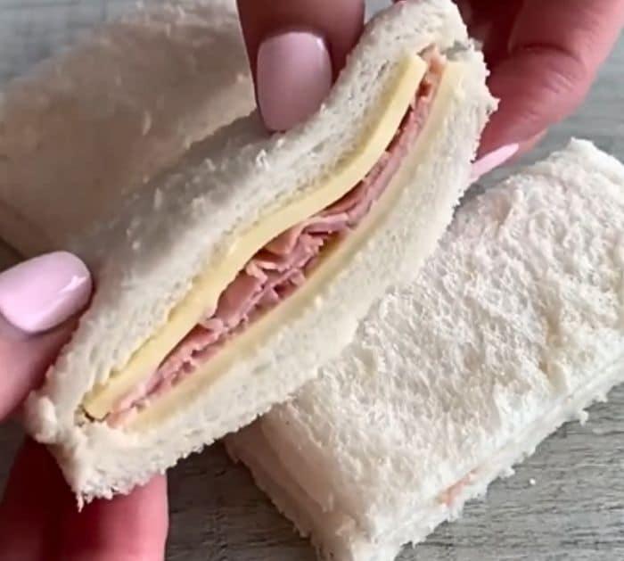 Cheese and Ham Toastie Dippers Ingredients