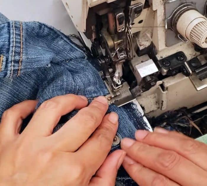Jeans Enlarging Sewing Tutorial