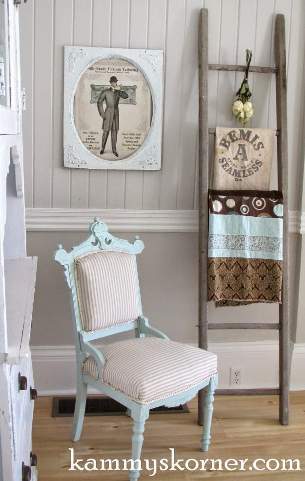 Rustic Ladder Vignette, no power tools required for the basic build and something worth showing off once it is done