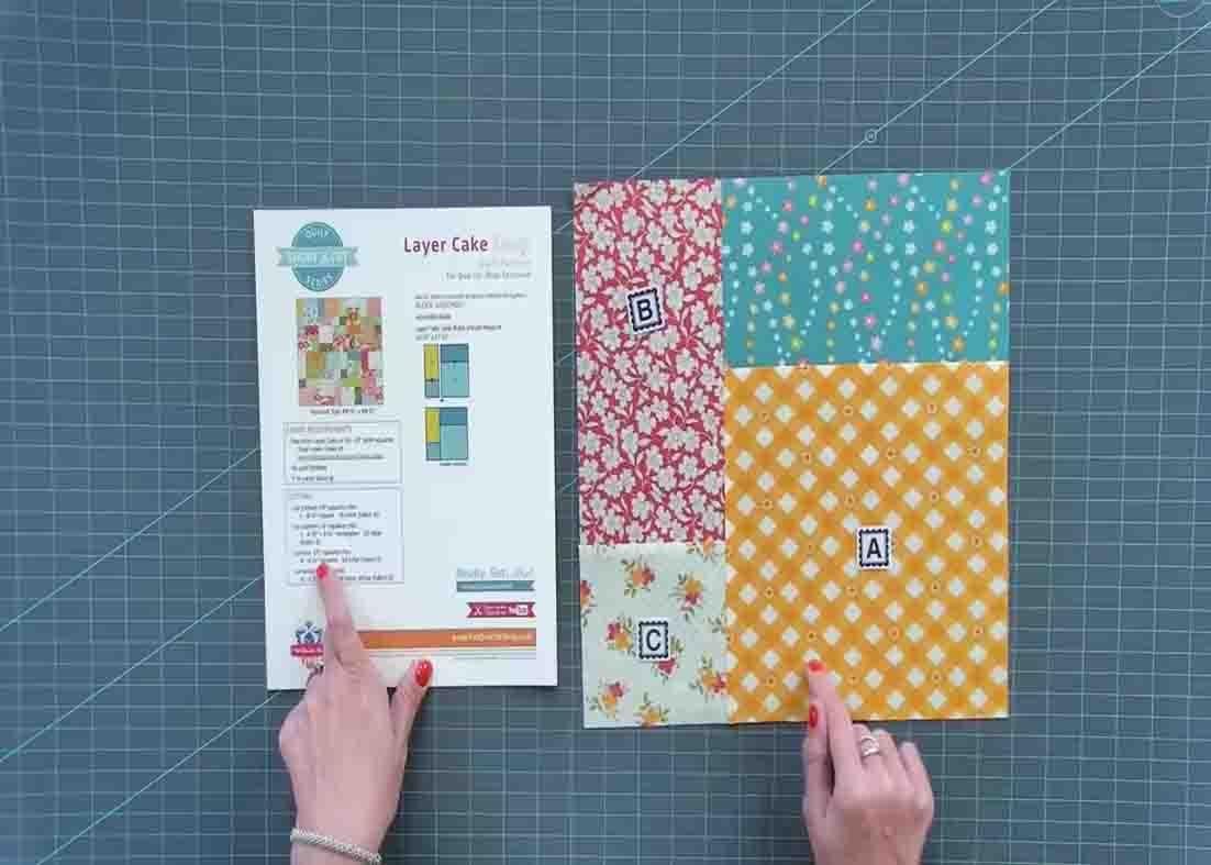 Assembling the layer cake loop block