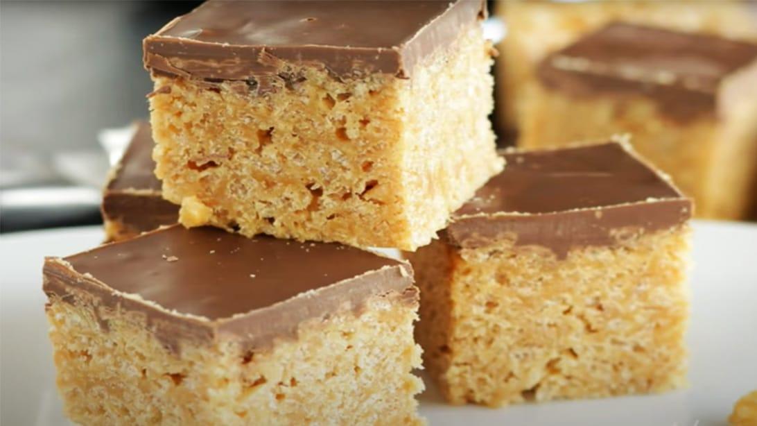 Peanut Butter Rice Krispie Treats Recipe