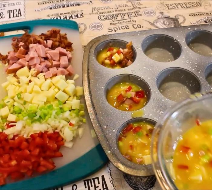 Easy Grab-and-Go Breakfast Muffins Ingredients
