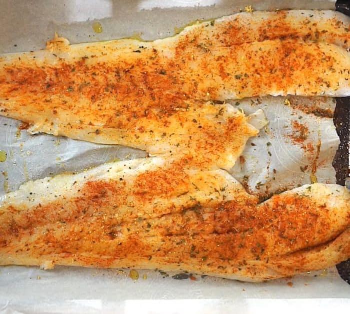 Oven Baked Cod Fish Fillets in 20 Minutes Ingredients