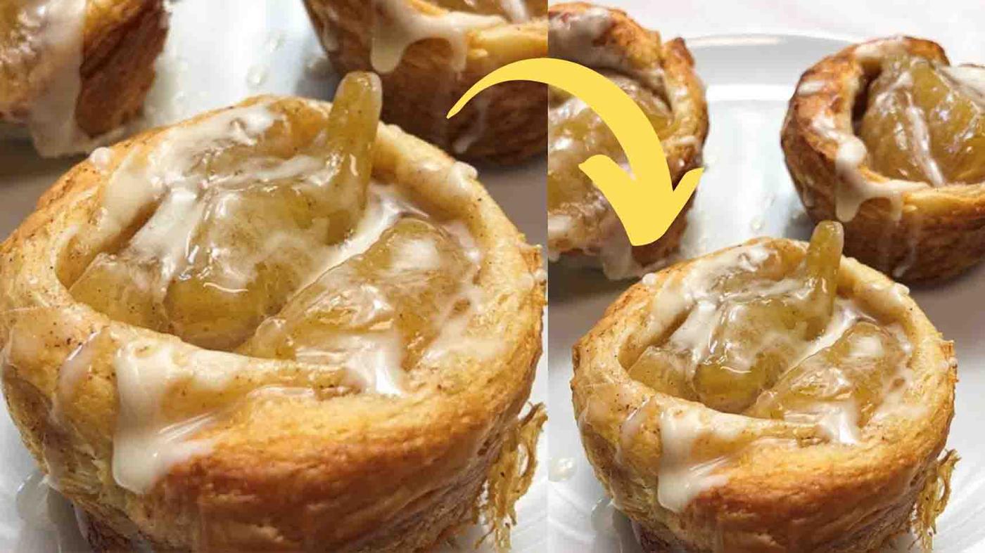 2-Ingredient Apple Pie Cinnamon Rolls