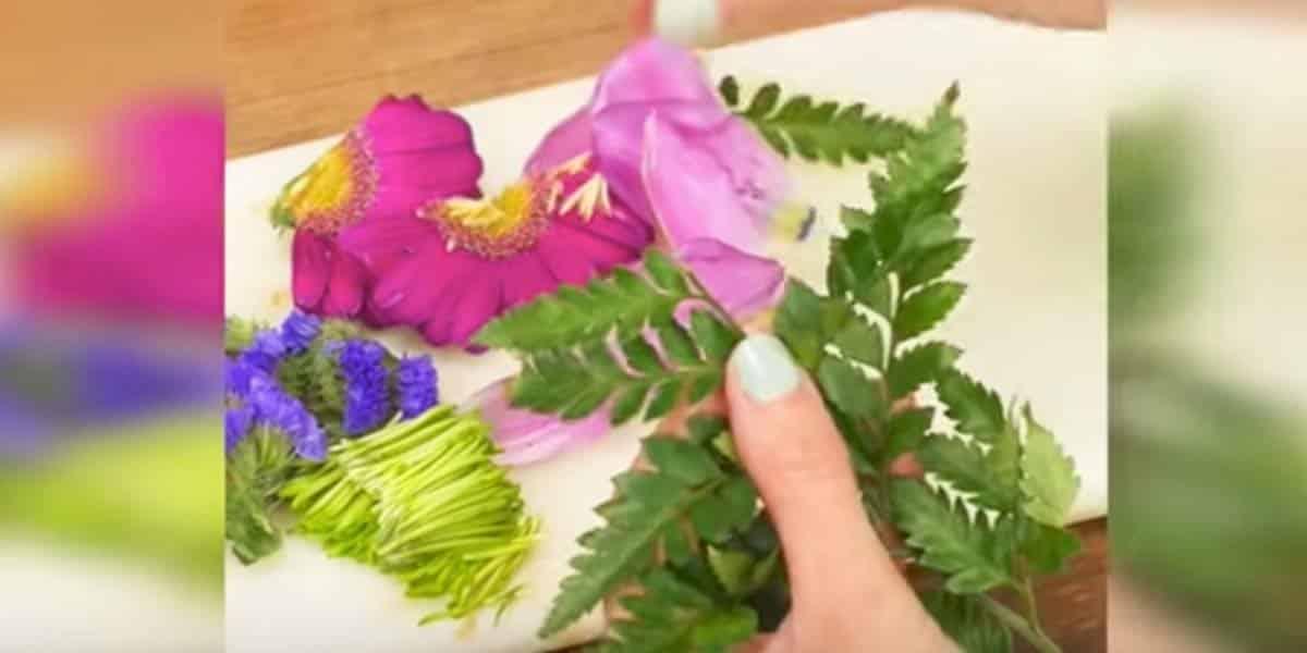 She Cuts Flowers And What She Does With Them Will Surprise You. Watch!