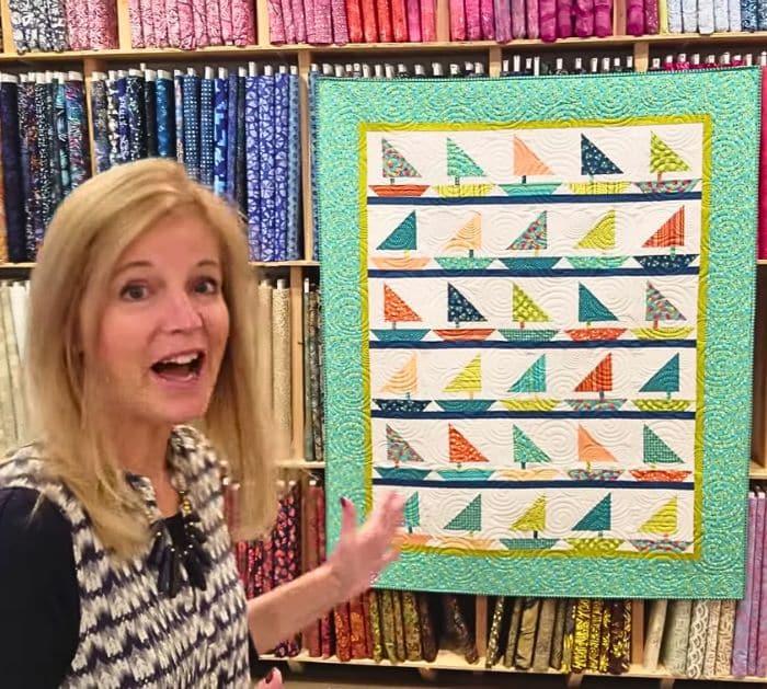 How to Make Boat Sail Quilt Block