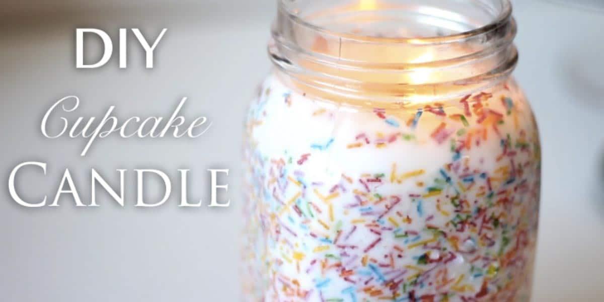 She Makes A Fabulously Colorful Cupcake Candle!