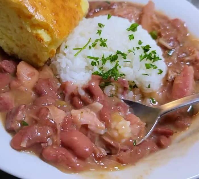 Easy to Make Slow Cooker Turkey and Beans