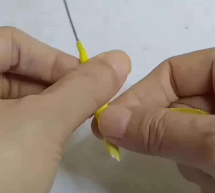 Easy to Make Lily Flower Using Satin Ribbon