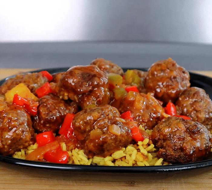 Easy to Make Sweet & Sour Meatballs