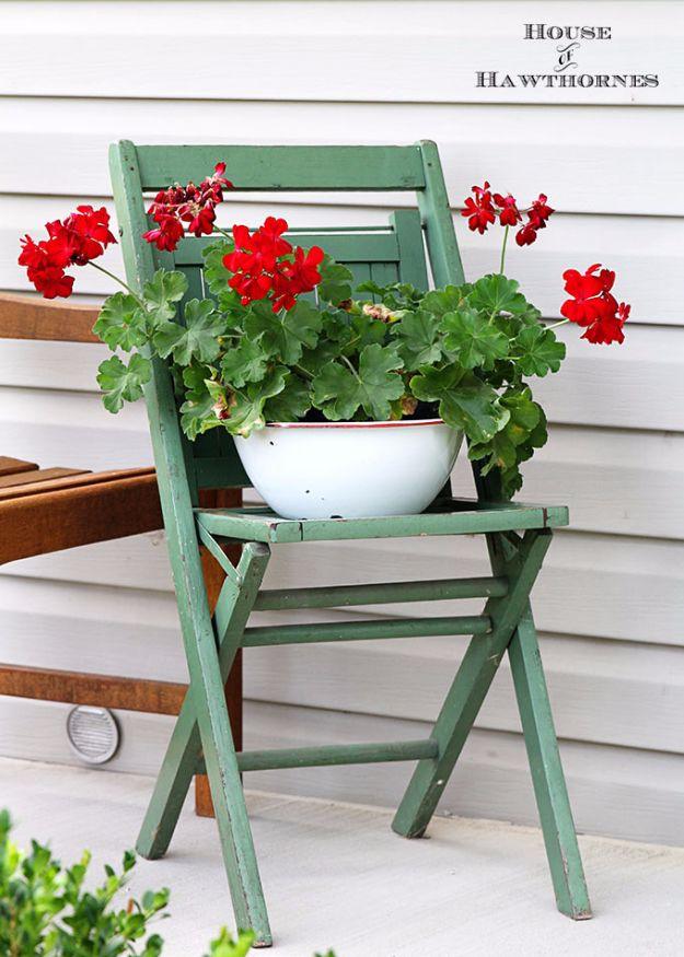 Vintage Chair Decor, forgiving of small mistakes along the way and a keepsake worth handing down for years