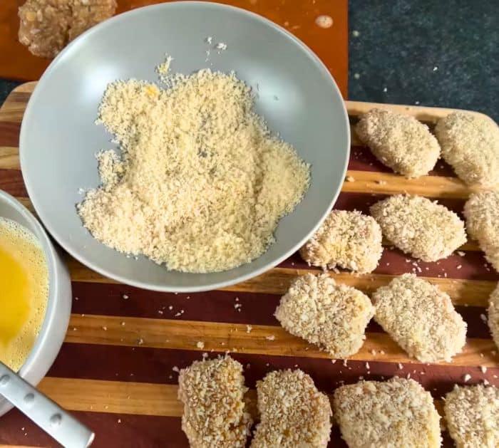 Homemade Crispy Chicken Nuggets Ingredients