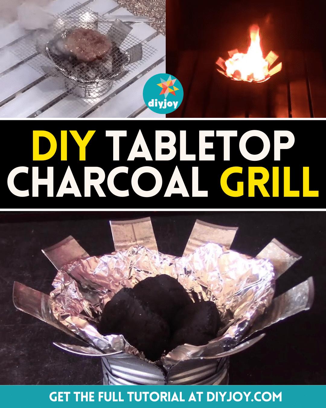 How To Make A Tabletop Charcoal Grill