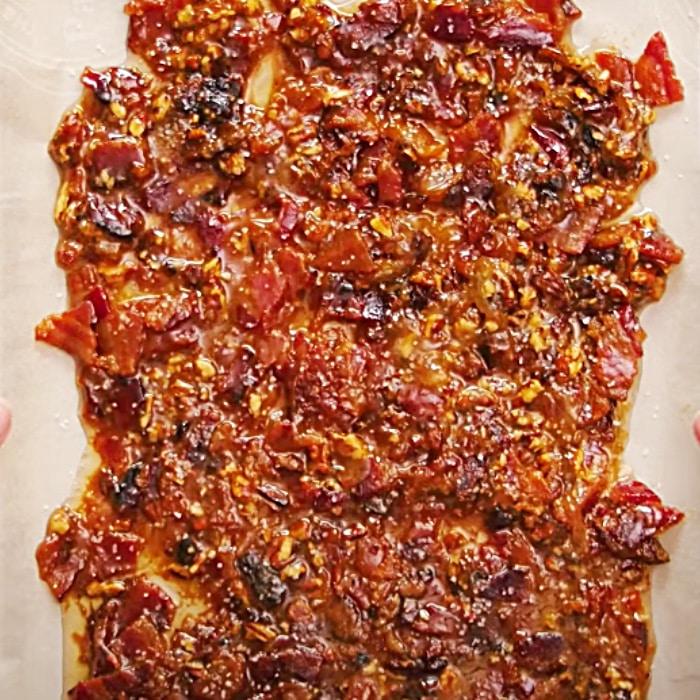 Bourbon Bacon Brittle Recipe - How To Make Bacon Candy - Easy bacon Snack Ideas