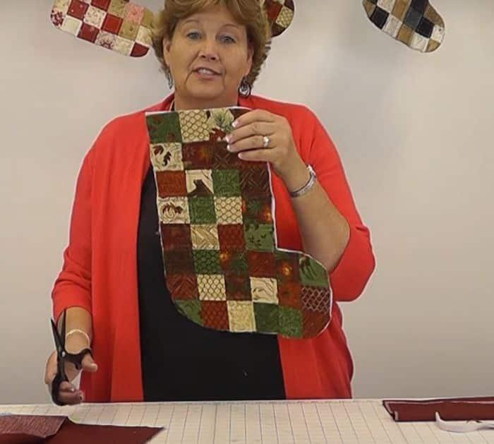 How to Make a Quilted Christmas Stocking