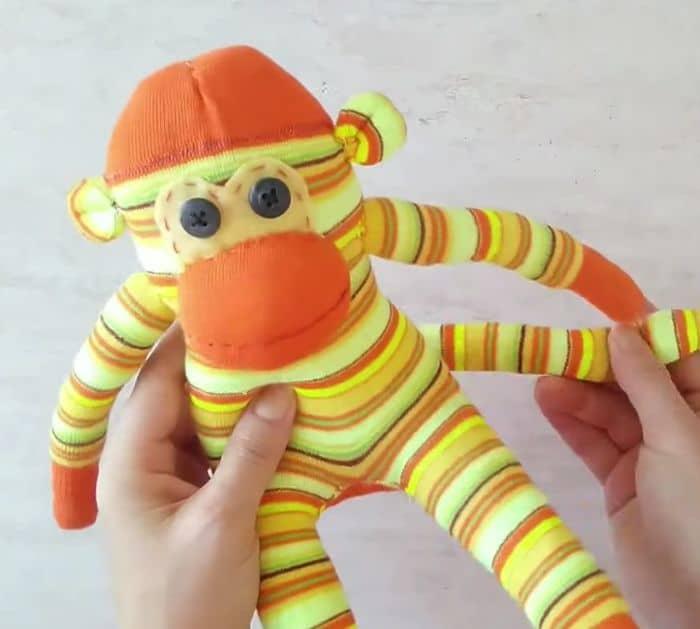 How To Sew Sock Monkey