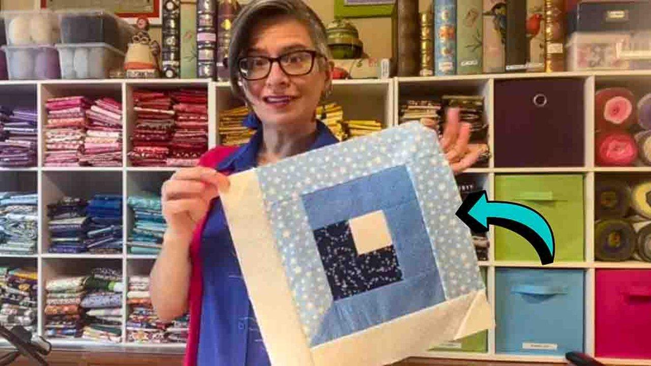Impossible Spiral Quilt Block Tutorial