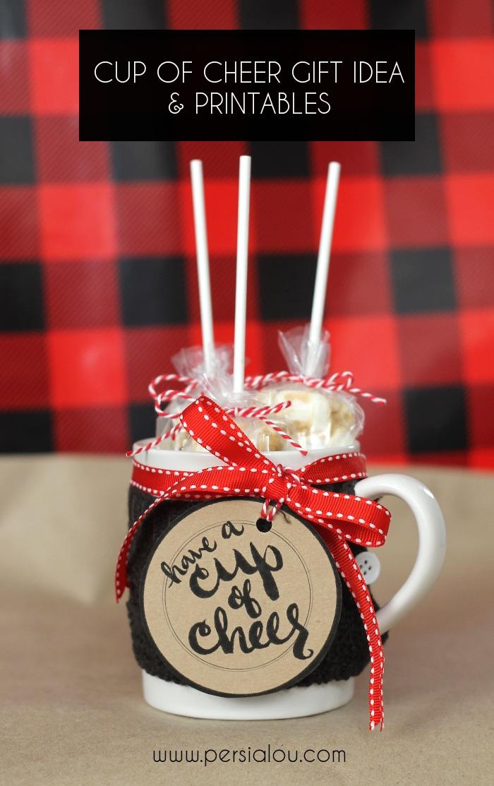 Cup Of Cheer Gift For Friends And Neighbors, easy to fit into a free afternoon and an idea worth saving for later