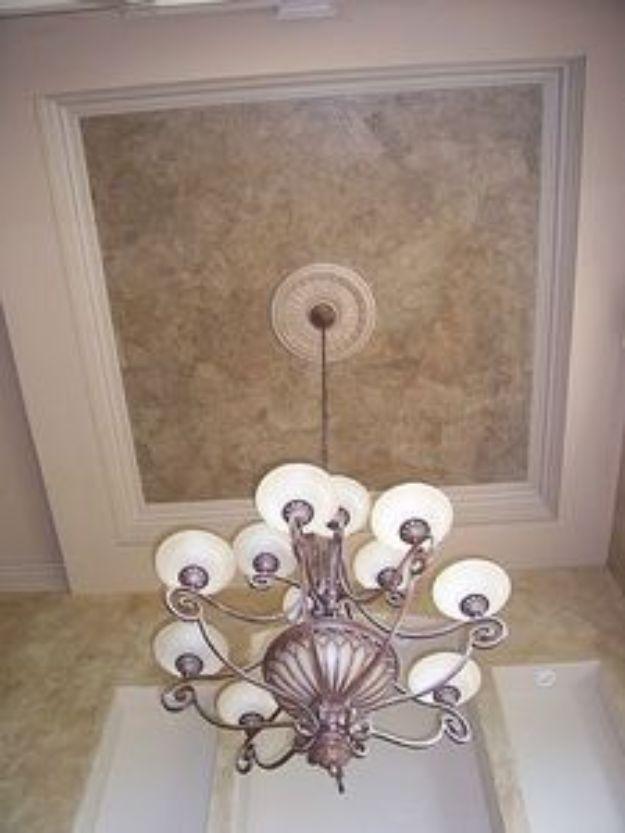 DIY Faux Finishes for Walls - Paint Faux Finish Ceilings - Step by Step Tutorials for Do It Yourself Faux Finish Wall Textures - Rustic, Colour, Tuscan Style, Simple Metallic, Spon