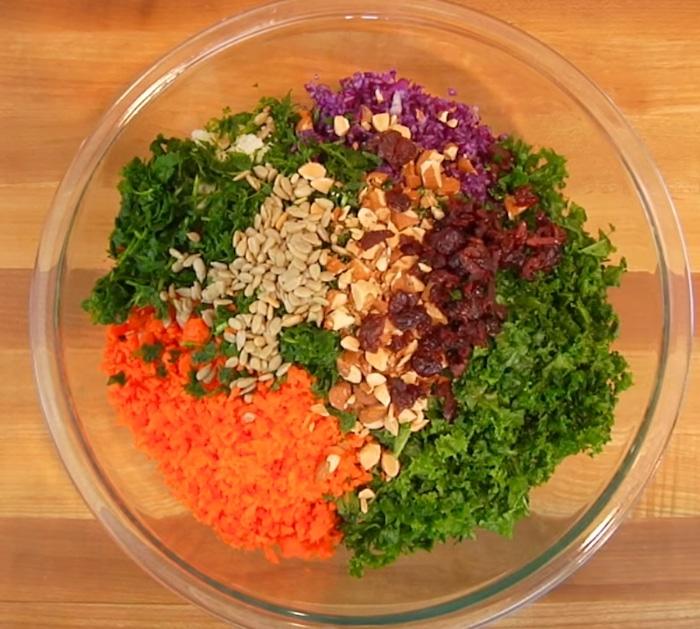 Easy and Light Chopped Salad Recipe Ingredients