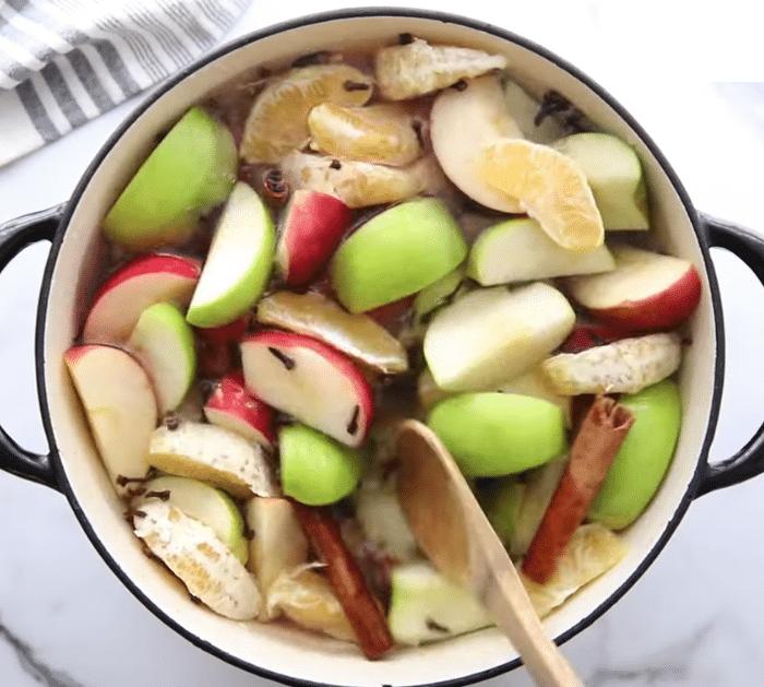 Ingredients for Homemade Apple Cider
