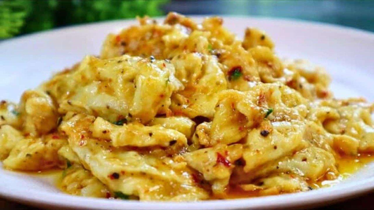 Breakfast Butter Garlic Egg Recipe