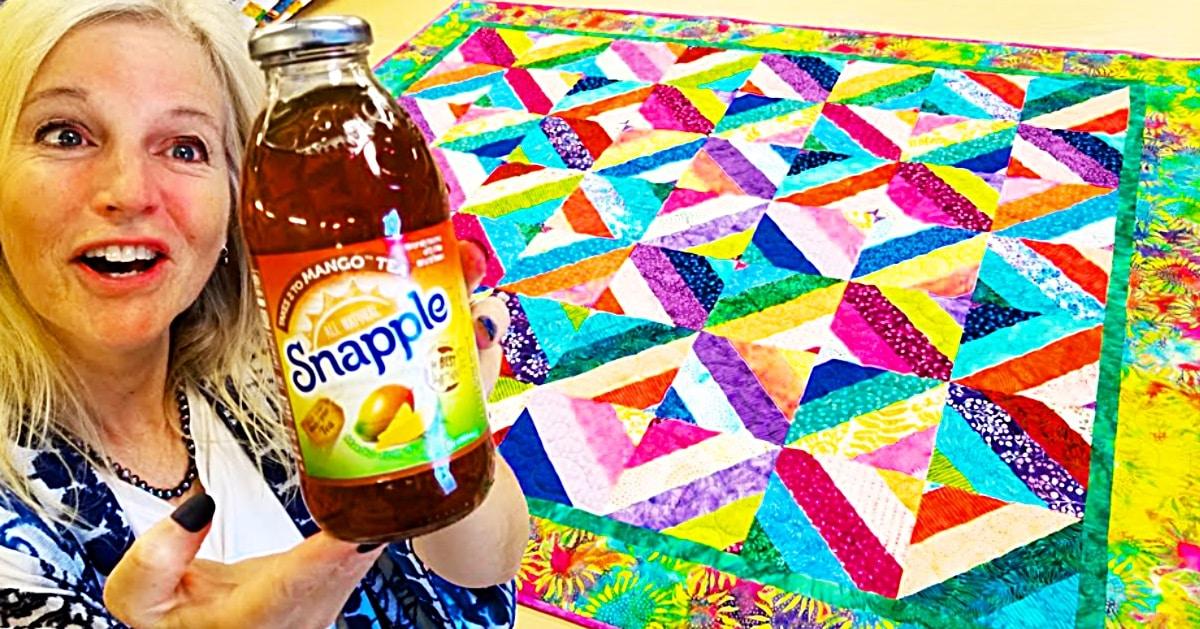 Tea Time Quilt With Free Pattern