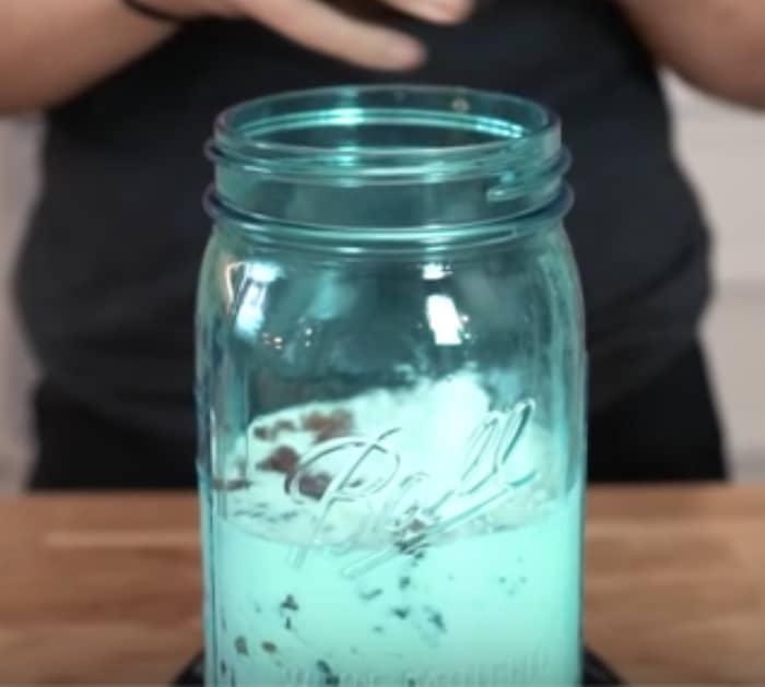Make easy butter pecan ice cream in a mason jar homemade style