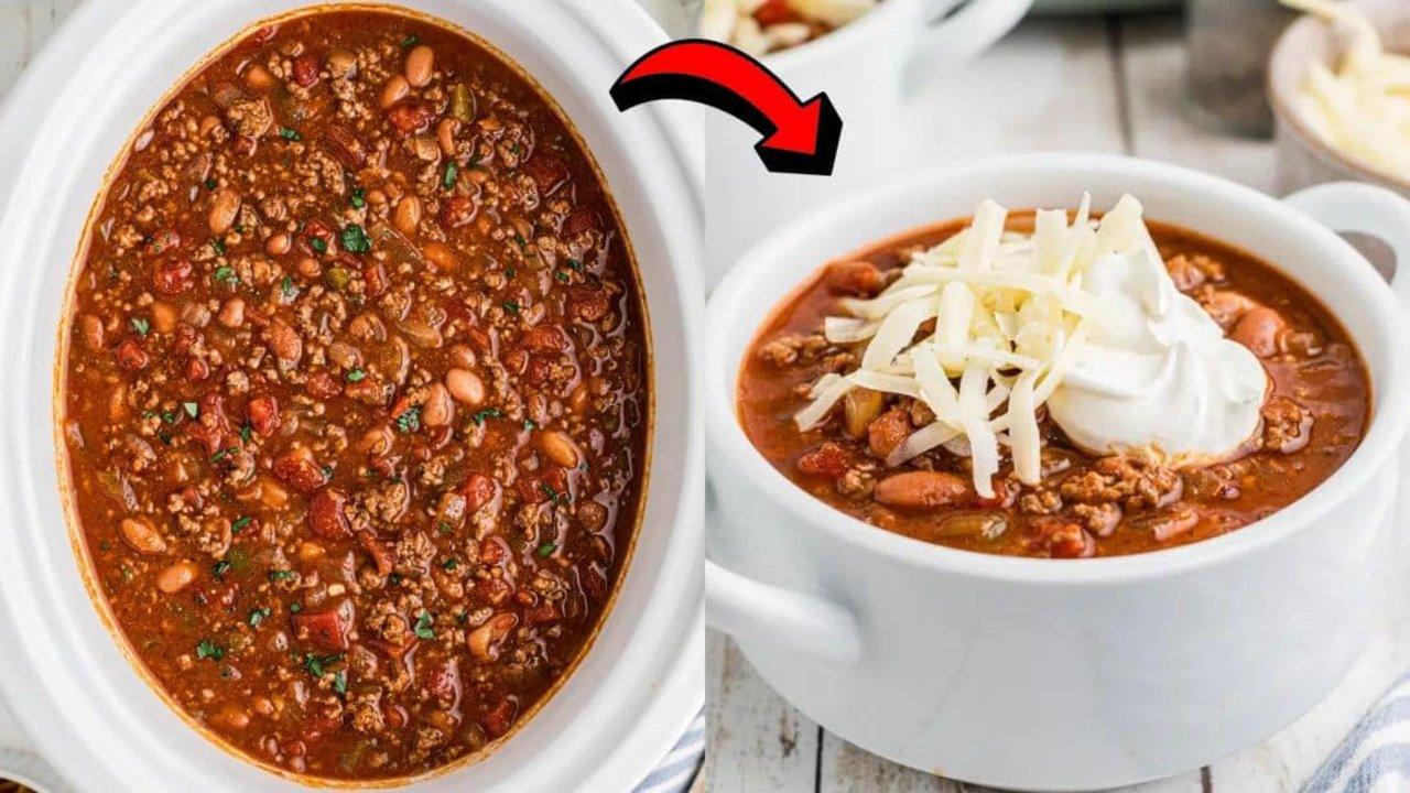 The Best Crockpot Chili Recipe (3 Secret Ingredients)