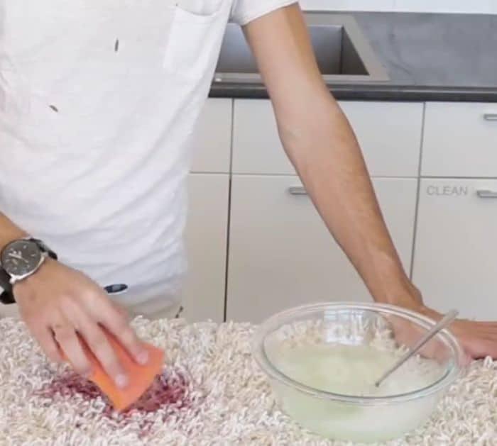 Easy Red Wine Stain Cleaning Hack