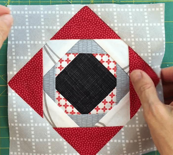Easy Pineapple Quilt Block Tutorial