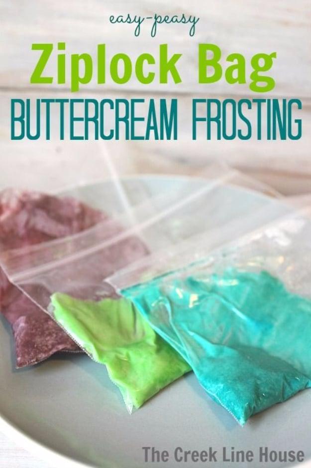 Ziplock Bag Buttercream Frosting, fast to set up with almost no extra effort and a habit worth passing along to a friend