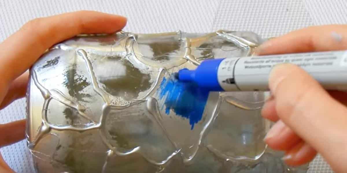 Watch How She Transforms 3 Plain Glass Jars Into Incredible Pieces Of Art!