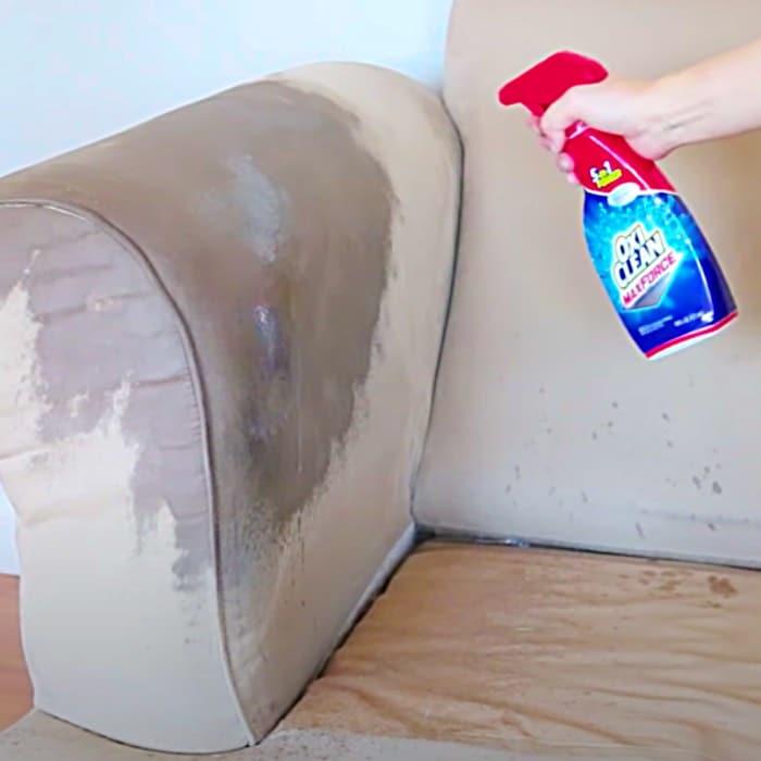 Easy Sofa Cleaning - How To Clean A Fabric Sofa - Cleaning Hacks
