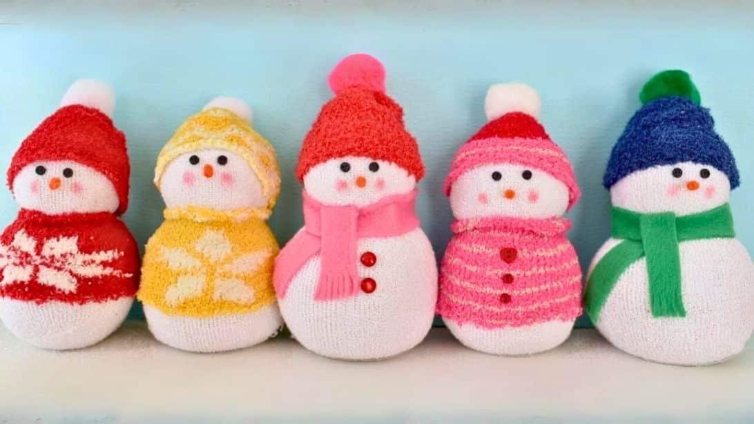 Sock Snowman in 10 Minutes