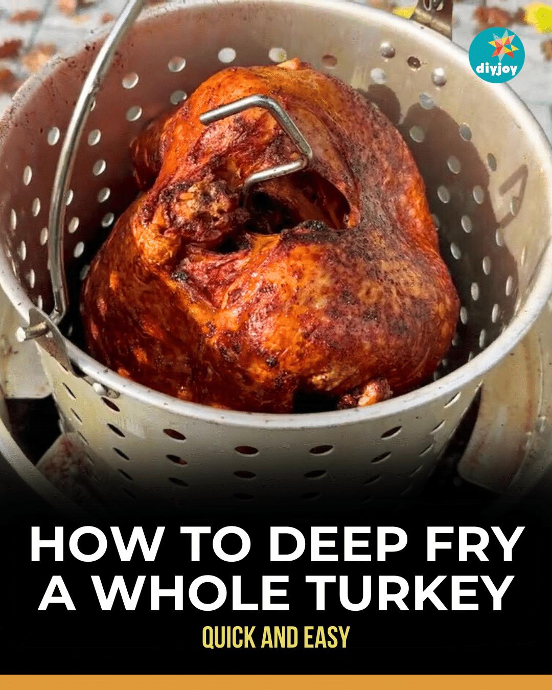 How to Deep Fry a Whole Turkey