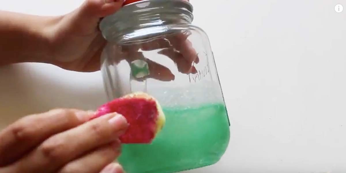 She Got Inspired to Make These Super Cute Mason Jars For A Spring Birthday Party (Watch!)